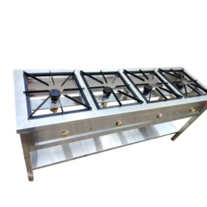four burner stainless