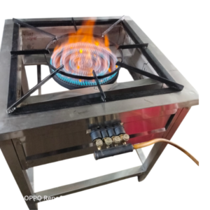 Stainless Steel 4 Ring Gas Burner