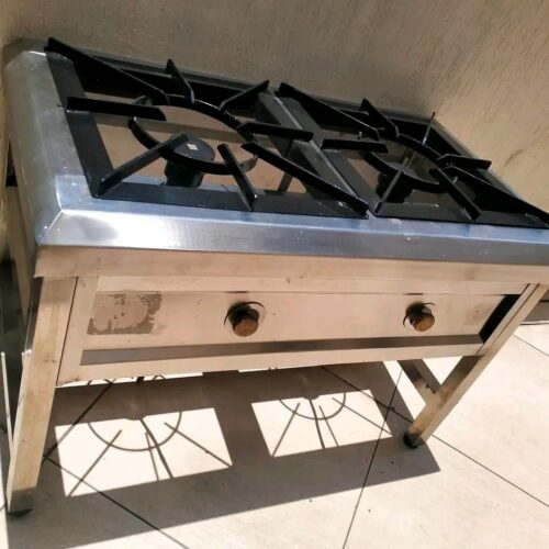 Stainless Steel 2 Burner Gas Cooker