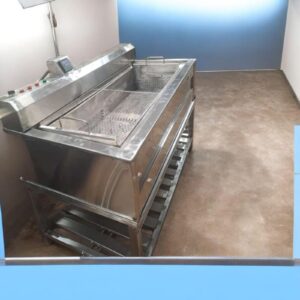 Commercial Stainless Steel Deep Fryer with Basket System
