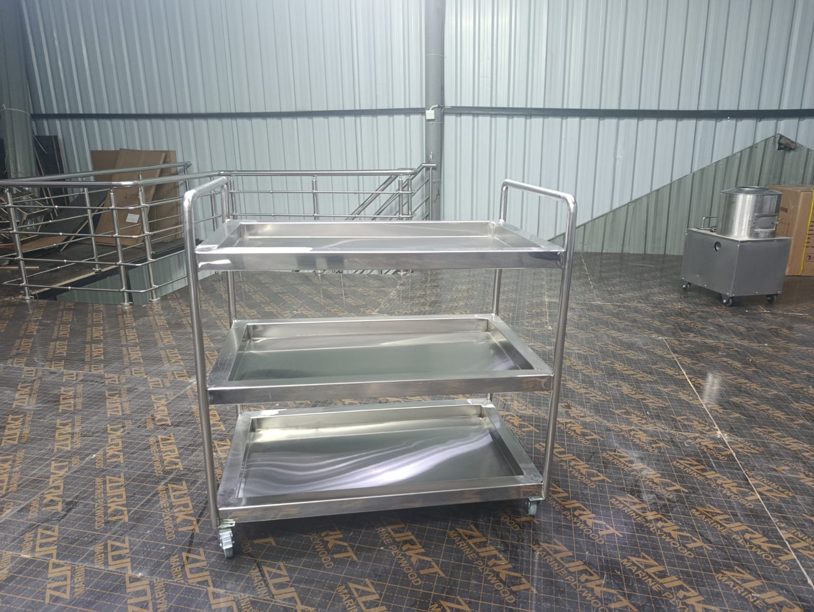 Food Trolley 3-Tier Kenya